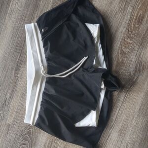 Free People, black and white shorta